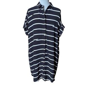 Madewell Black and White Dress. Size Small